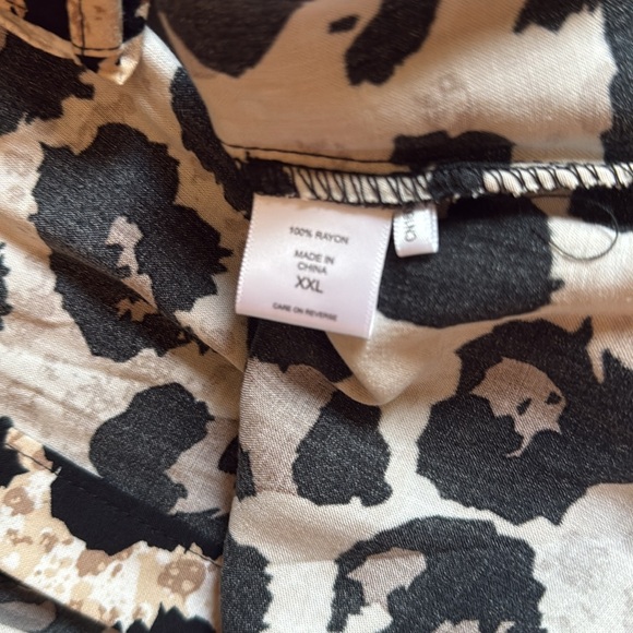 New York & Company leopard Dress Long Sleeve - Picture 6 of 7